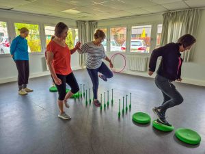 Parcours avec obstacles